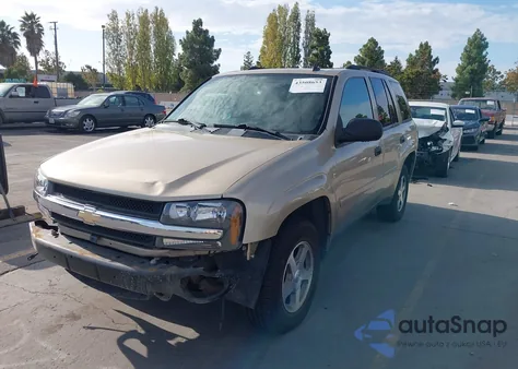 2006 Chevrolet Trailblazer Ls/Lt from USA, damaged, VIN 1GNDT13S262289236